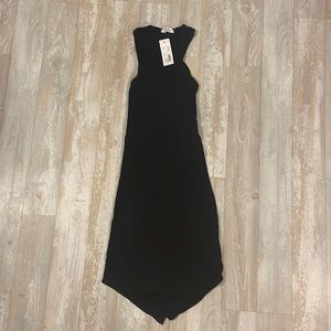 Market (Miami boutique) black racer back cut-out tank dress